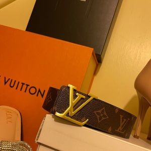 Louis Vuitton Women’s Initiales 30 MM Belt